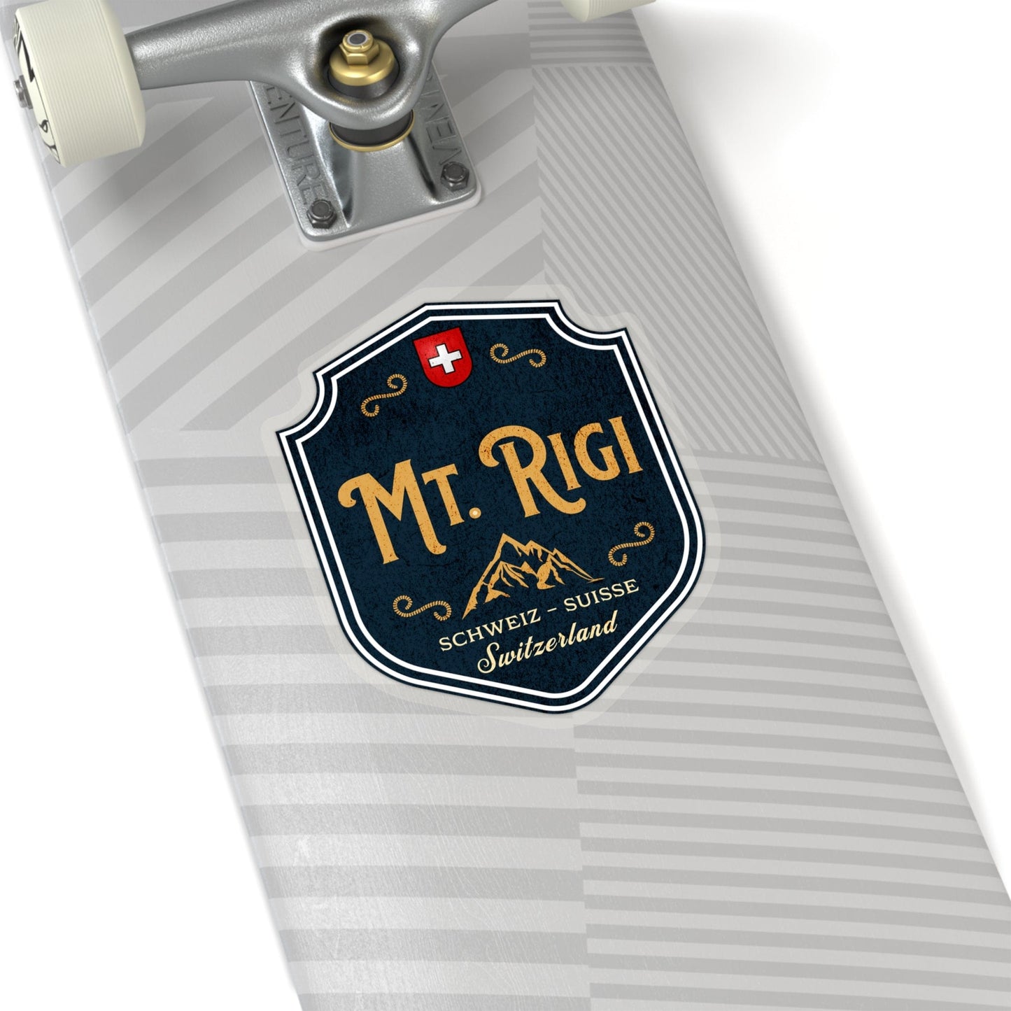 Mt. Rigi, Switzerland | Outdoor Vintage Badge Sticker