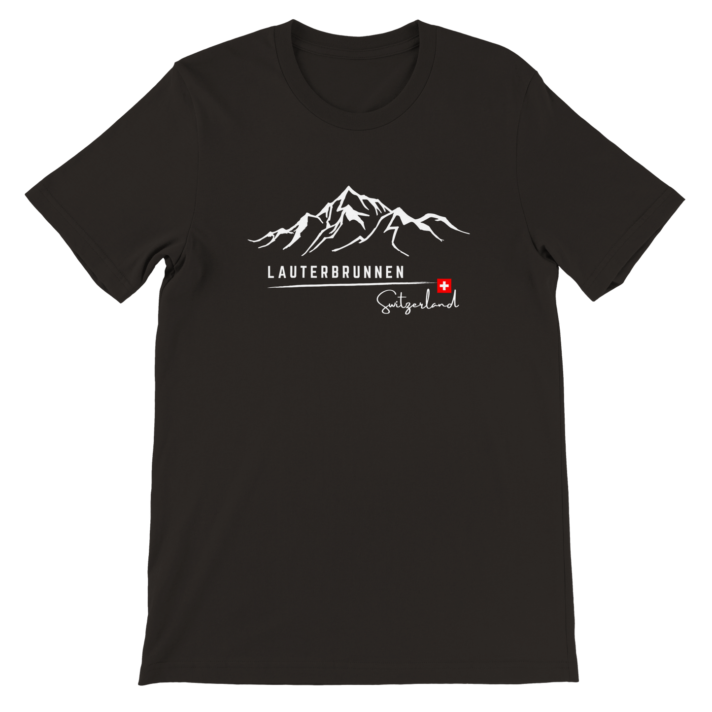 Lauterbrunnen, Switzerland | Mountain Range Stylish Unisex TShirt