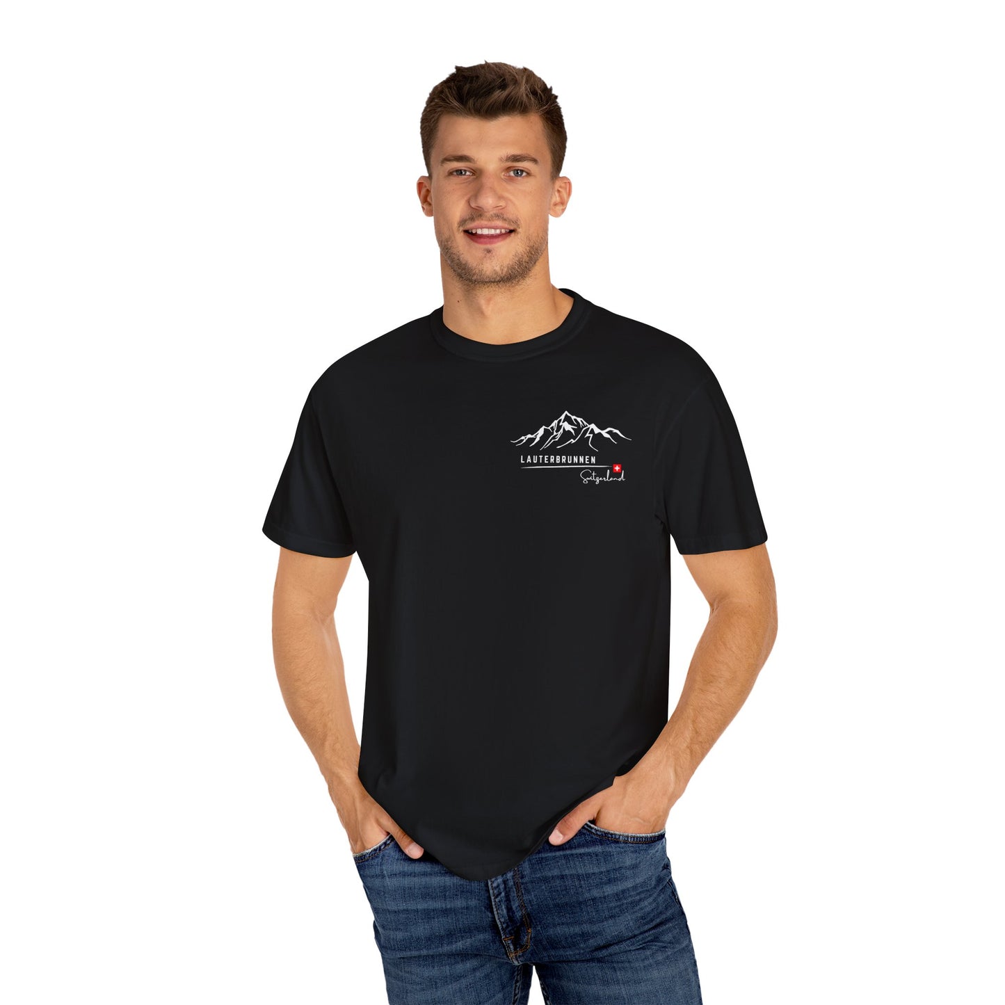 Lauterbrunnen Switzerland t-shirt – perfect gift for hikers and adventurers