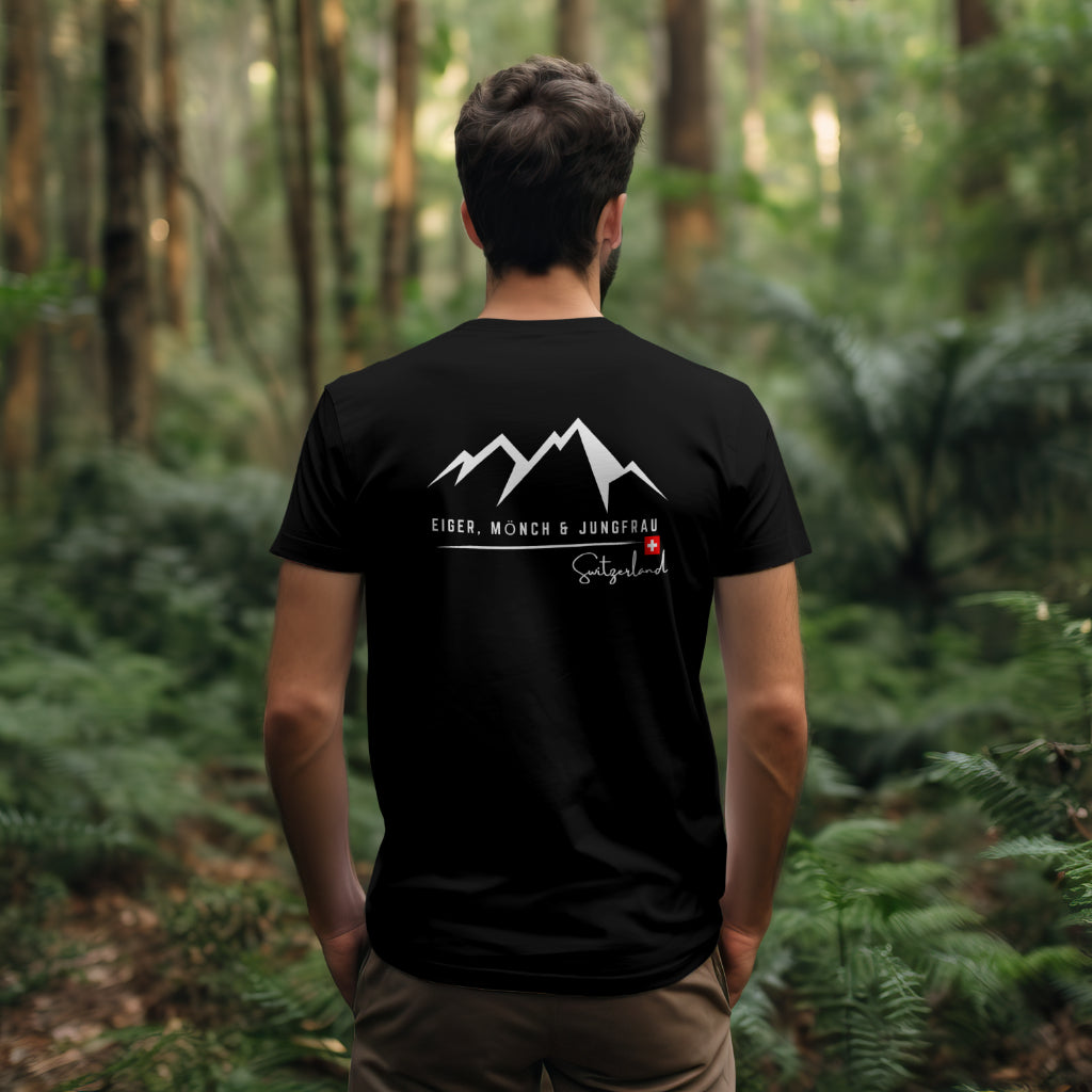 Eiger, Mönch & Jungfrau Mountain unisex T-Shirt