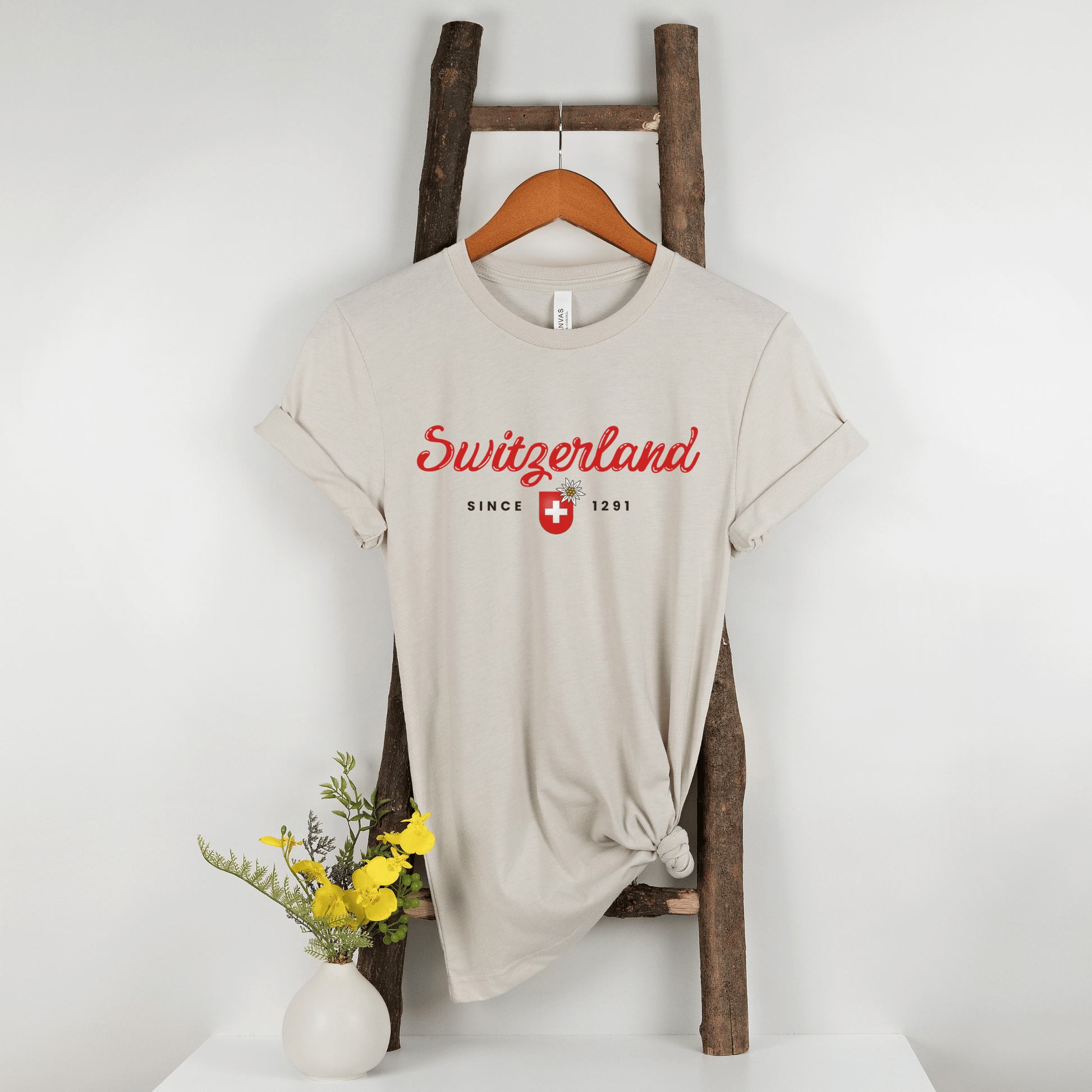 Switzerland travel souvenir t-shirt