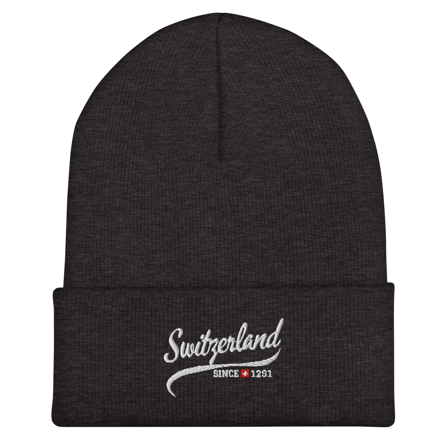 Switzerland Since 1291 beanie dark gray