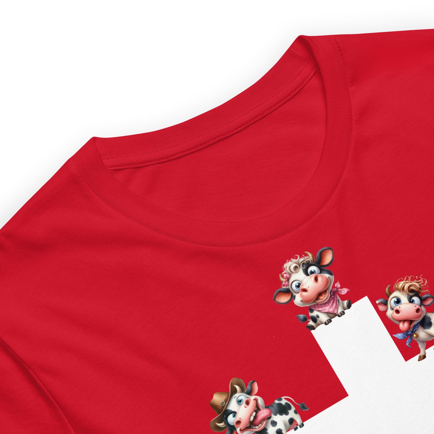 swiss national day funny cow shirt