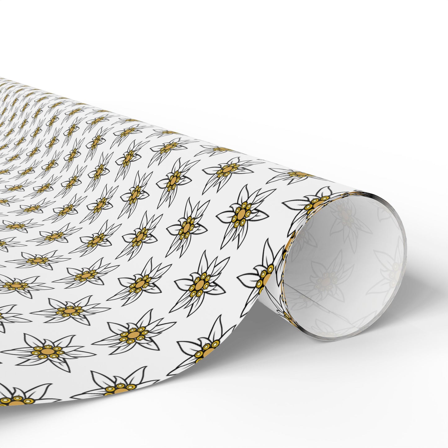 elegant Switzerland themed wrapping paper