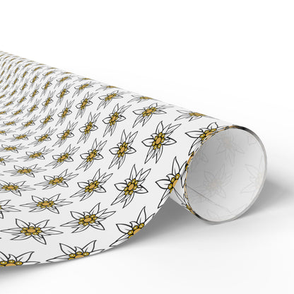 elegant Switzerland themed wrapping paper