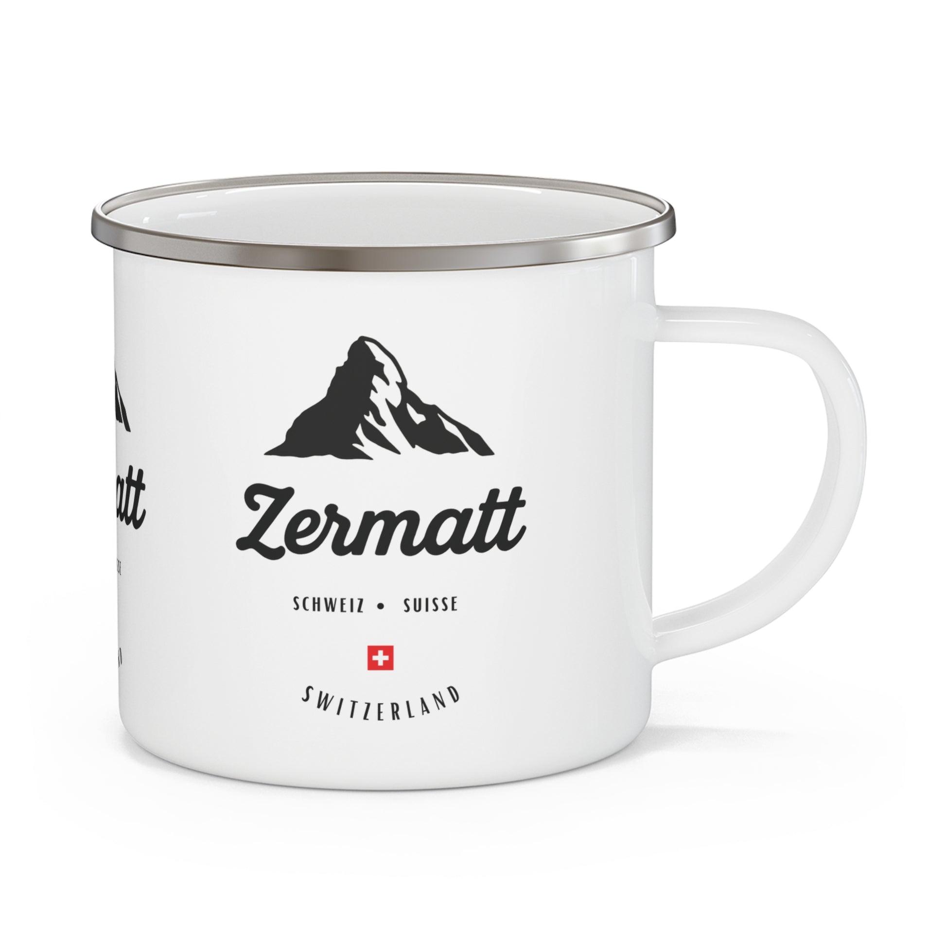 Matterhorn Switzerland camping mug