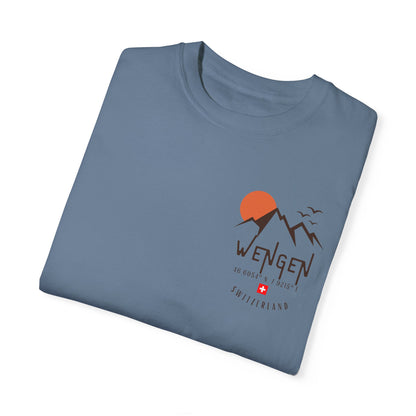 Wengen Schweiz t-shirt with outdoor vibes