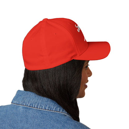 Swiss pride structured hat in red – Switzerland Great Since 1291 collector cap