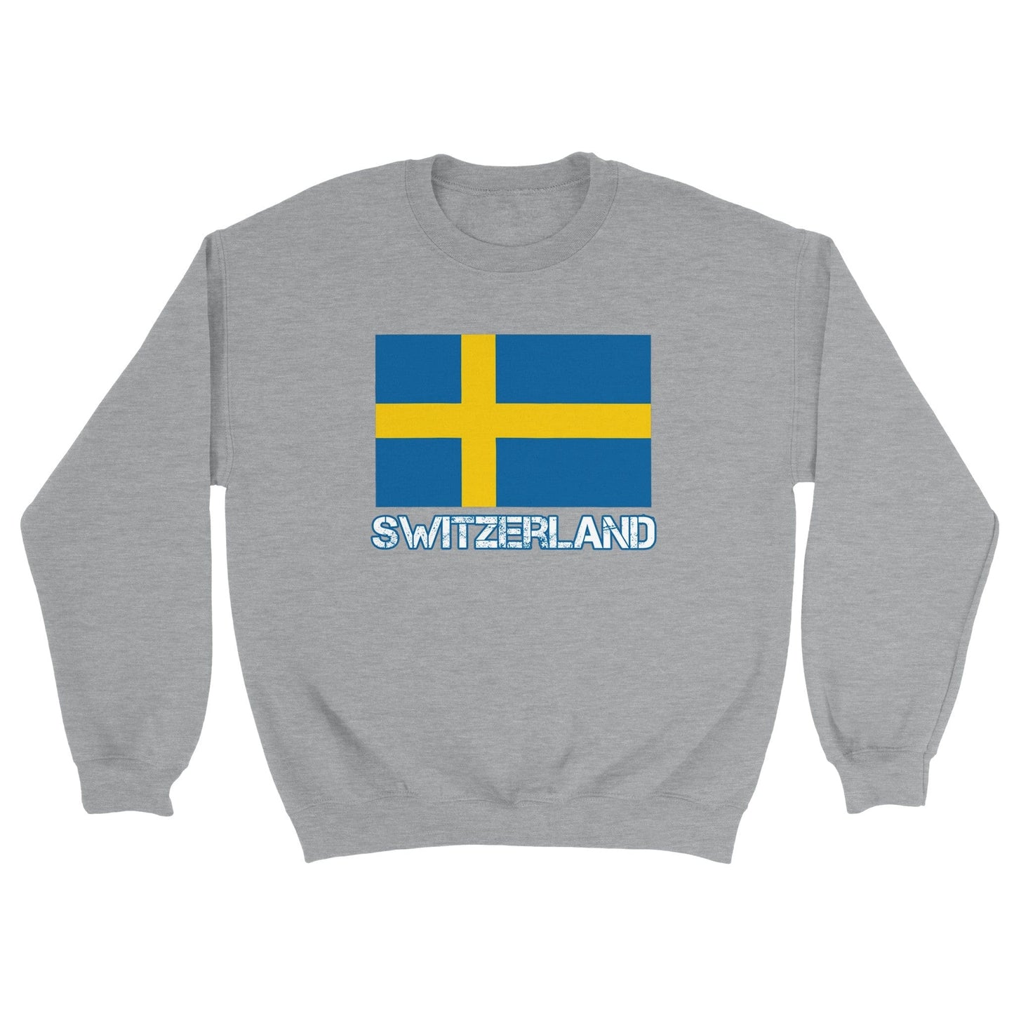 Switzerland or Sweden Flag? Isn't all the same? Unisex Sweatshirt