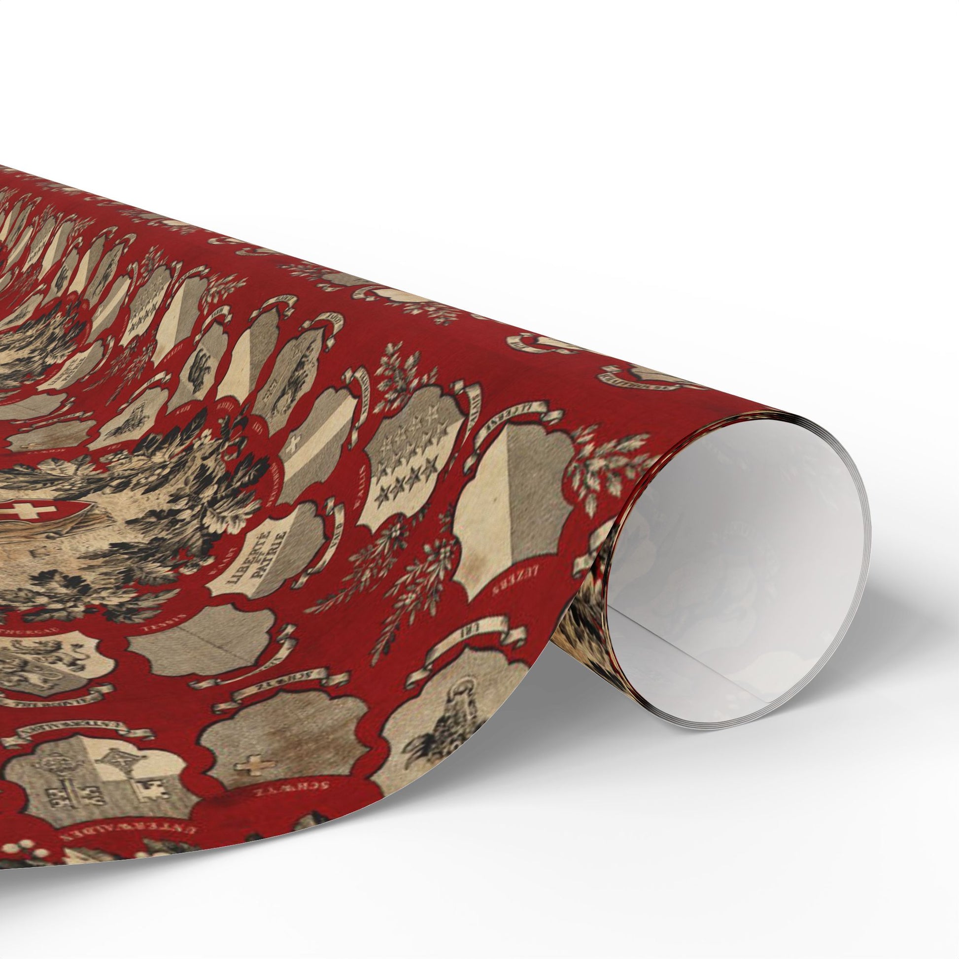 decorative Swiss wrapping paper for gifts