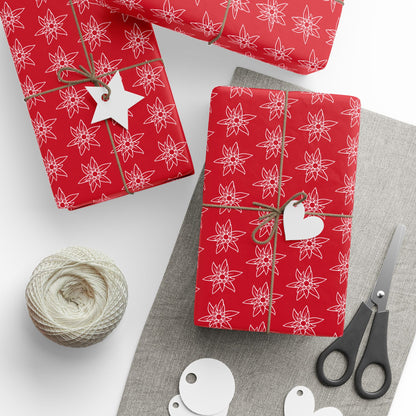 elegant Switzerland themed wrapping paper