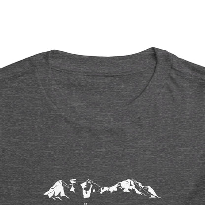 Toddler Tee - Eiger Mönch and Jungfrau Alps Range Design