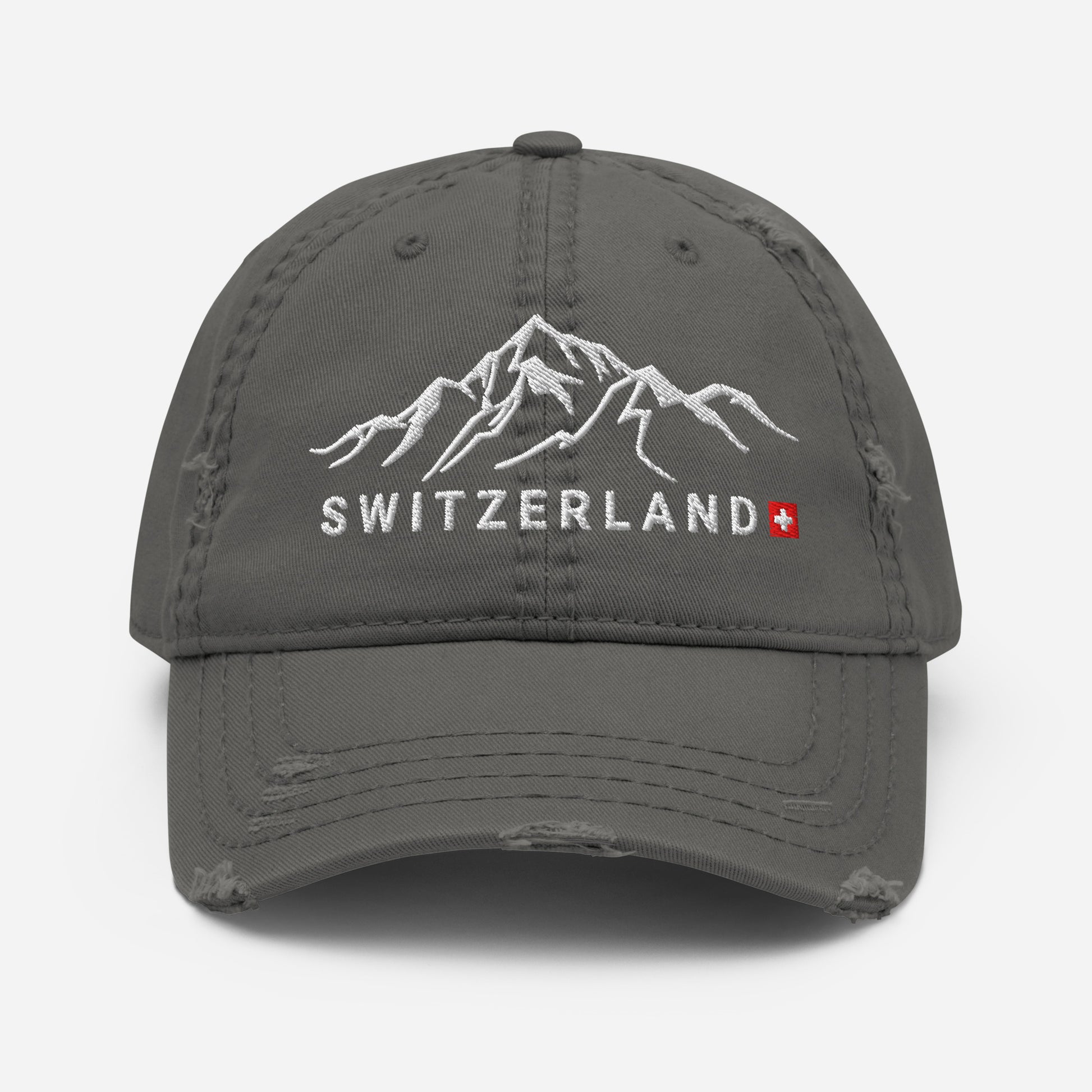 Adjustable strapback Switzerland hat for travel lovers and hikers 🎒