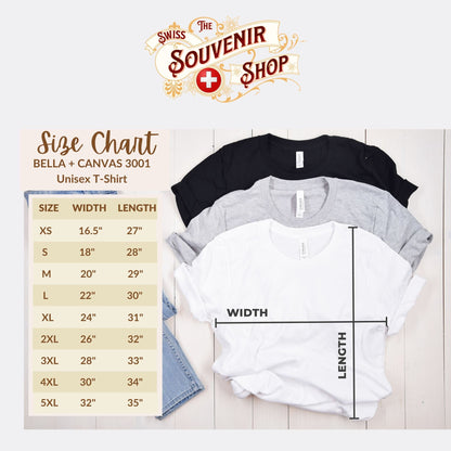 Switzerland Since 1291 T-Shirt – Celebrate Swiss Heritage | Vintage Outdoor Badge T-Shirt