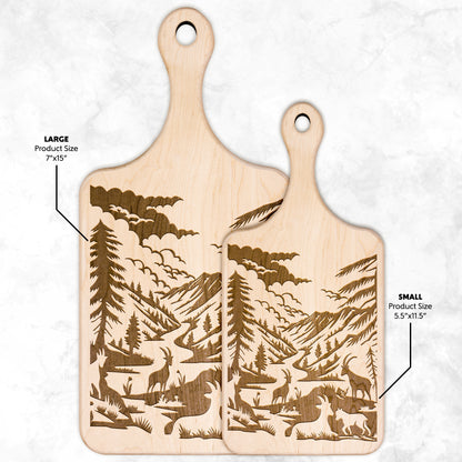 Eco-friendly cutting board inspired by nature