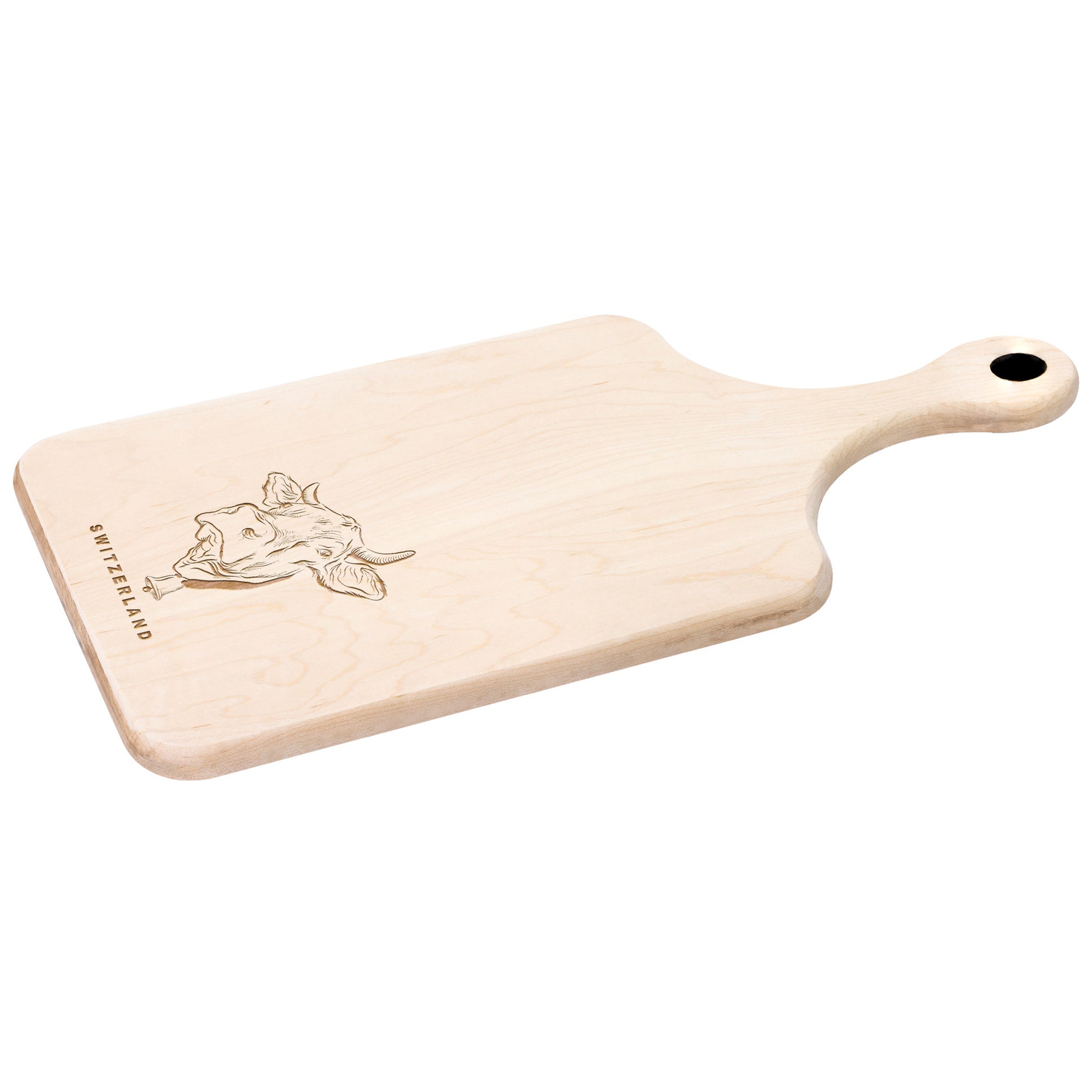 Switzerland inspired cutting board