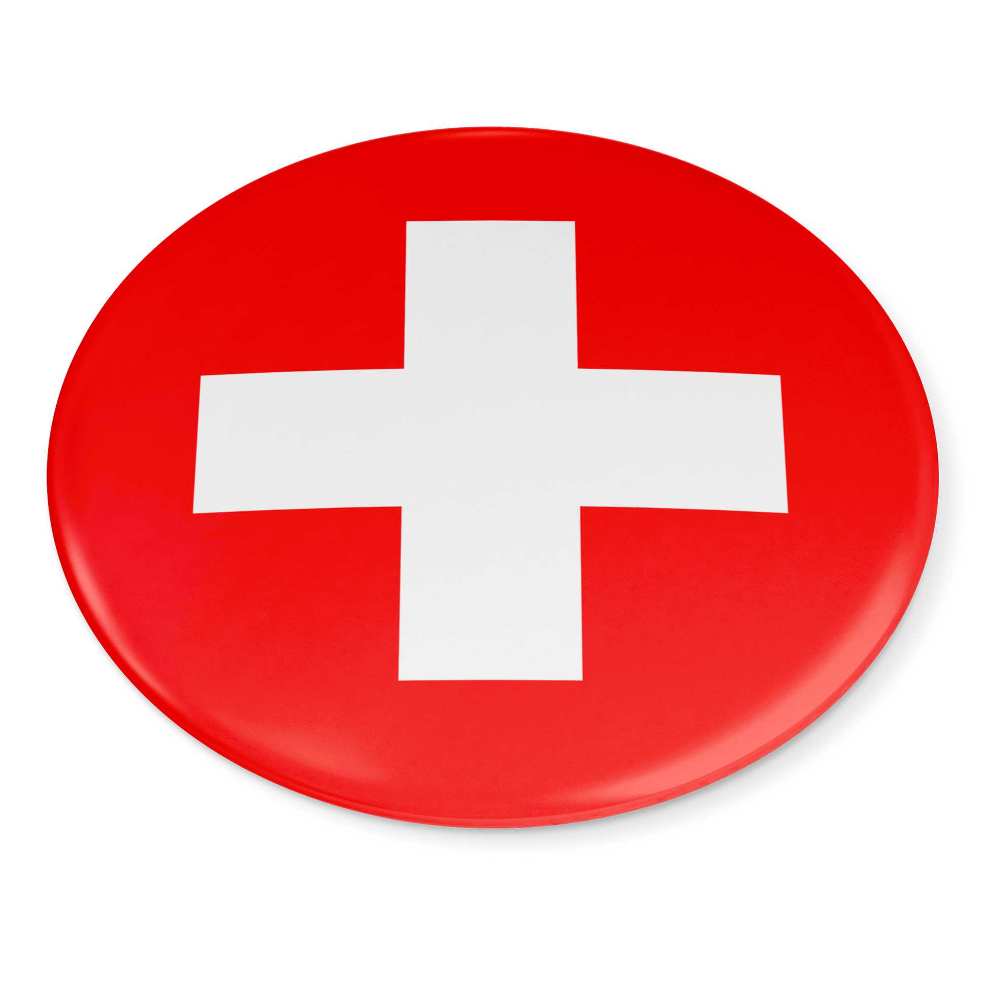 Swiss flag pin souvenir
