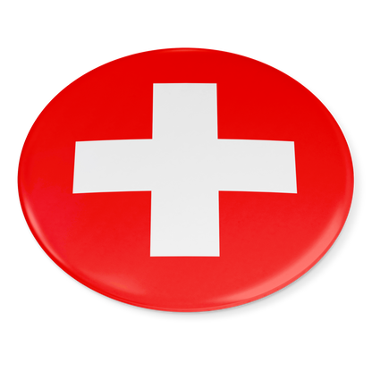 Swiss flag pin souvenir