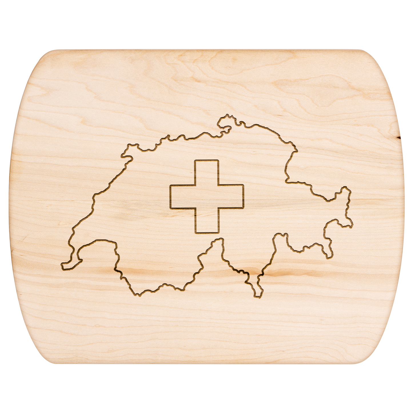 Swiss kitchen decor cutting board