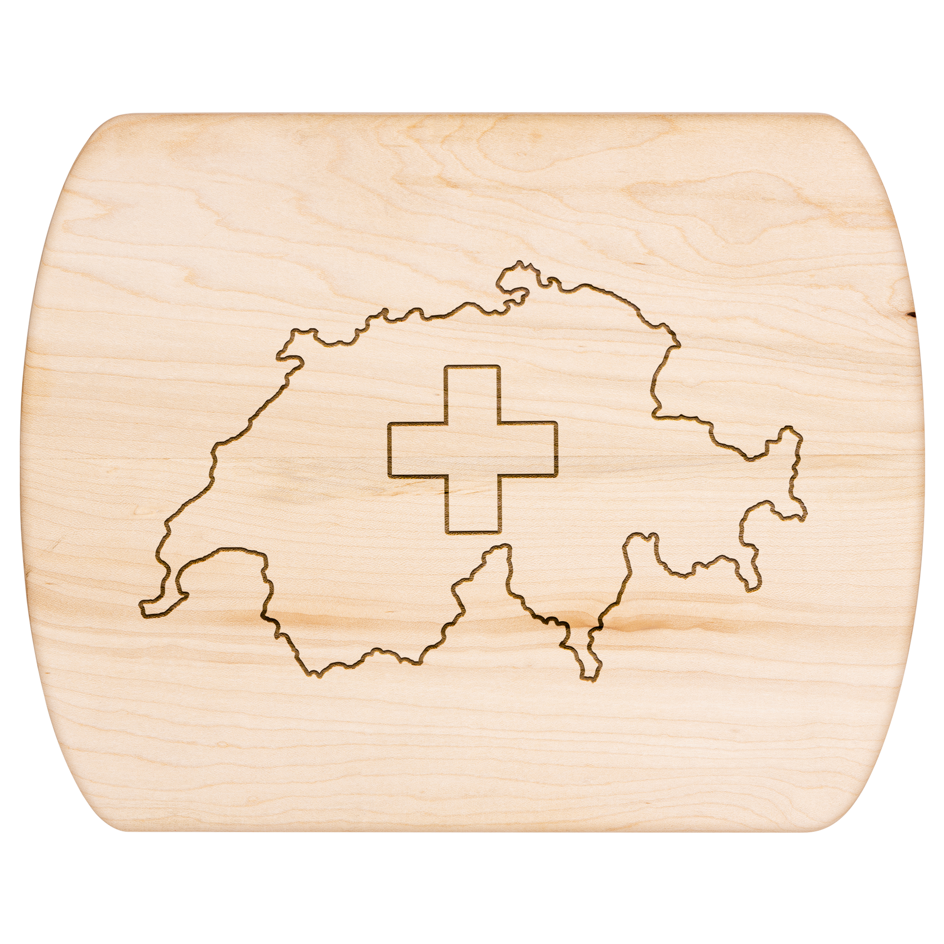 Swiss kitchen decor cutting board