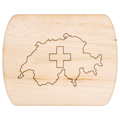 Swiss kitchen decor cutting board