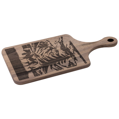 Swiss Cow & Mountain Cutting Board 🐄 Inspired by Elm Sernftal and Glarus Peaks