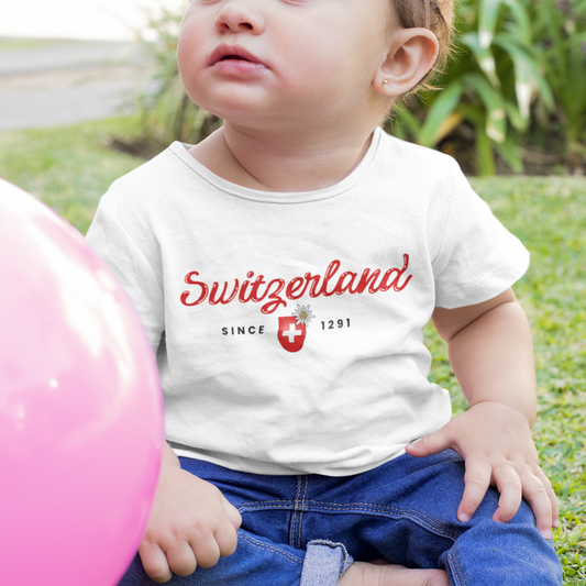 Switzerland - Since 1291 Premium Toddler T-shirt: Alpine charm for your little one.