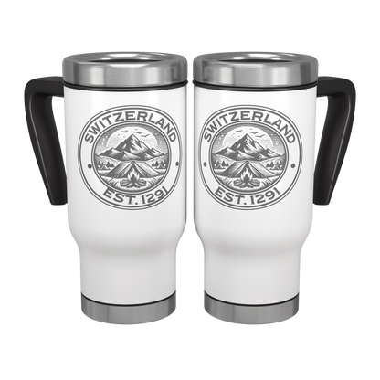 Switzerland travel mug