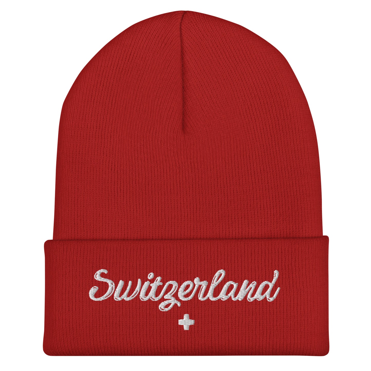Stylish Switzerland beanie for mountain and nature lovers