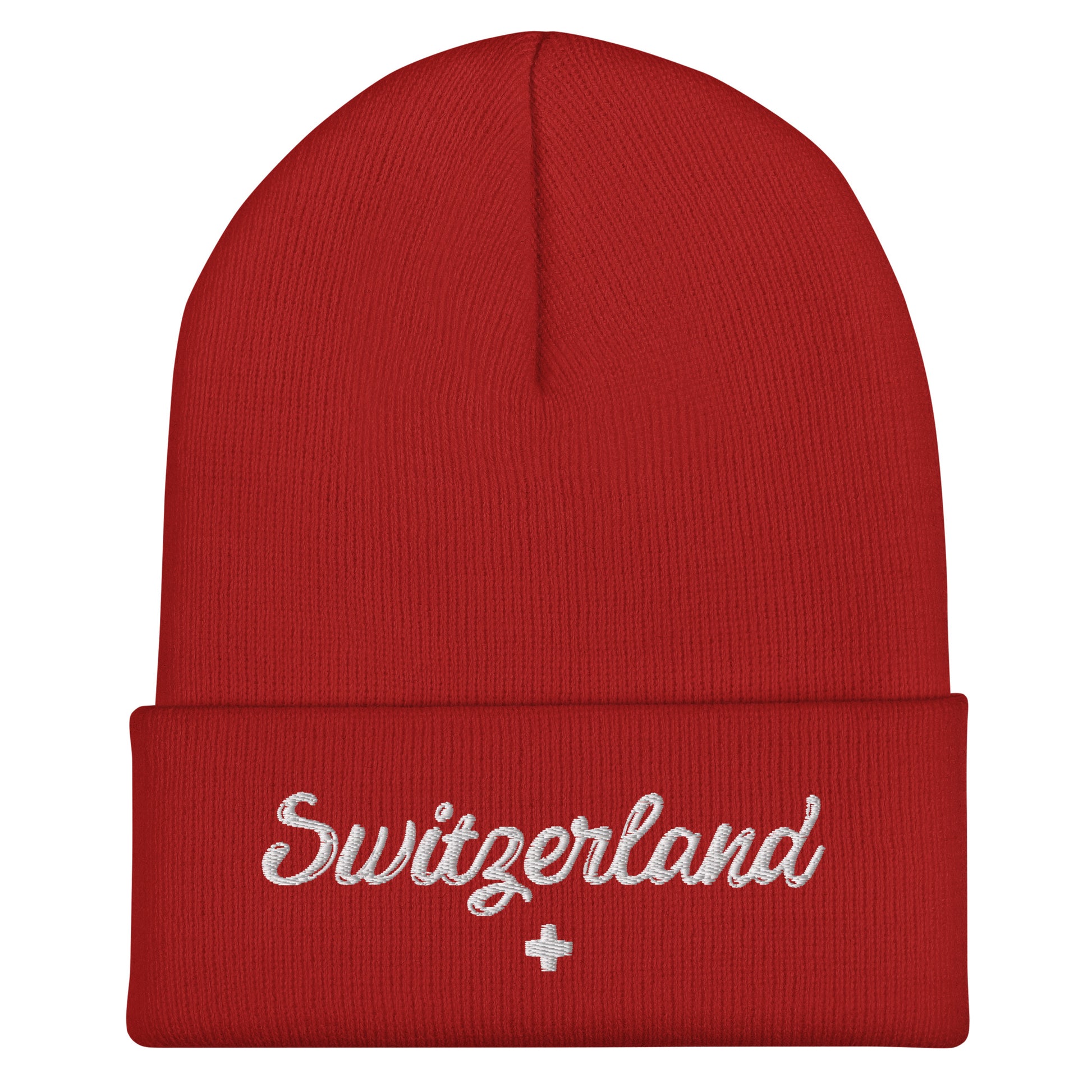 Stylish Switzerland beanie for mountain and nature lovers