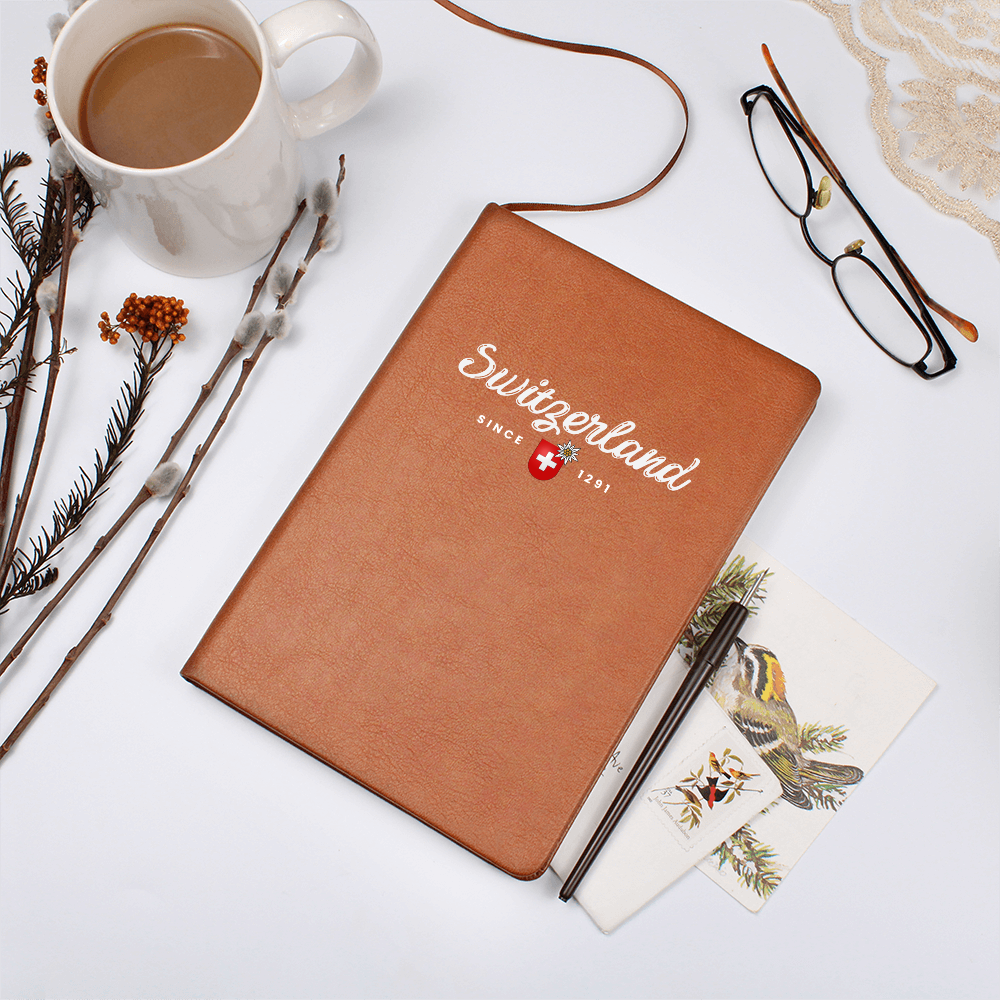 Classic Swiss journal with Switzerland Since 1291 design