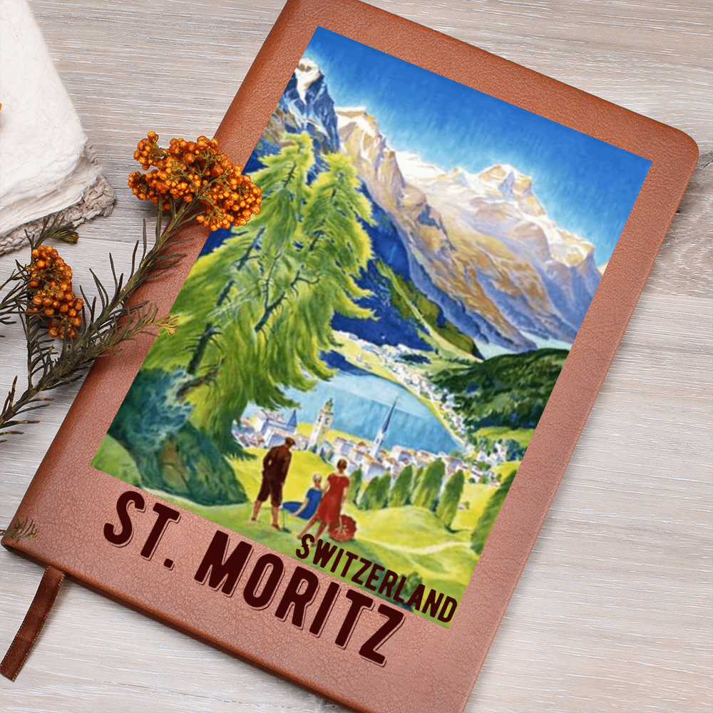 St. Moritz Journal - Elastic Closure Band and Binding Detail