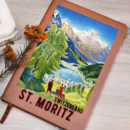 St. Moritz Journal - Elastic Closure Band and Binding Detail