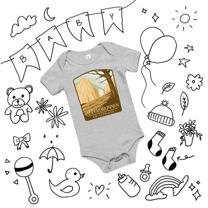 Lauterbrunnen Switzerland onesie unisex