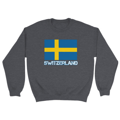Switzerland or Sweden Flag? Isn't all the same? Unisex Sweatshirt