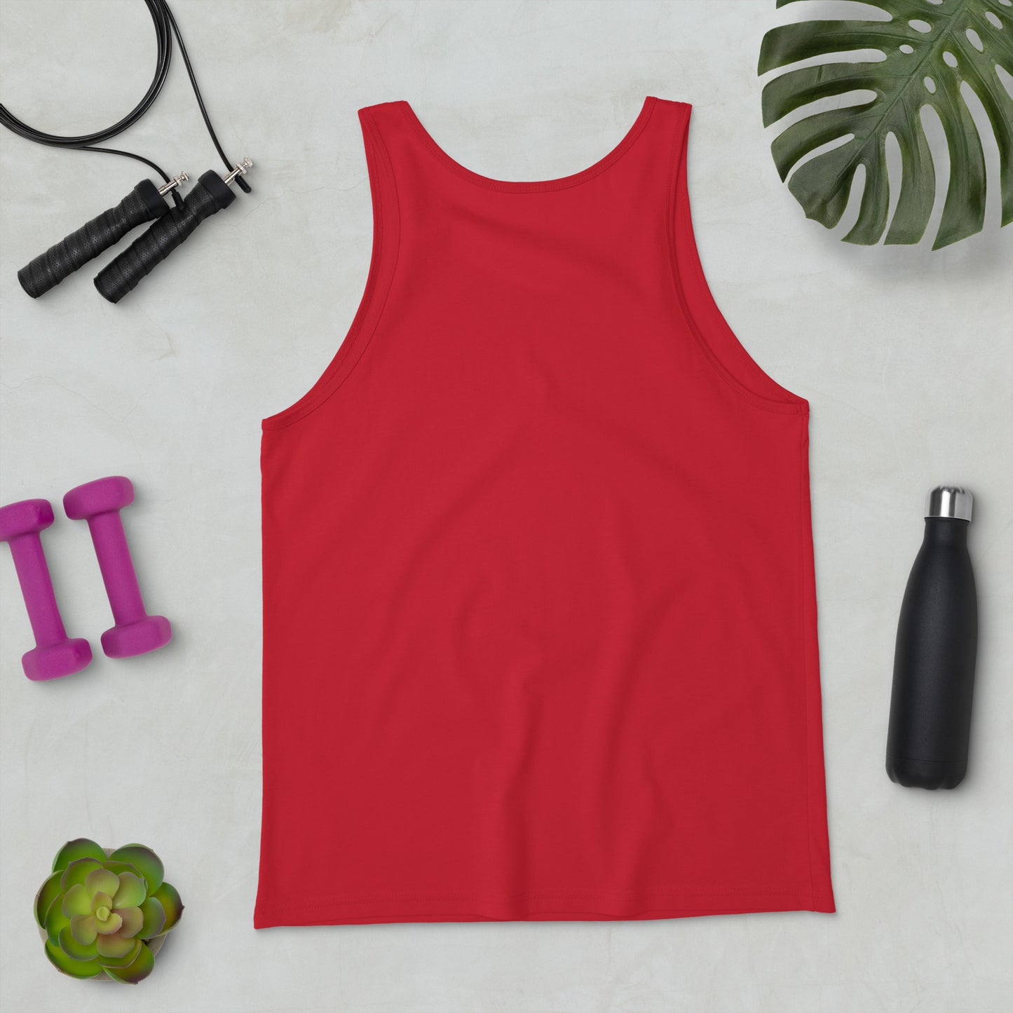 Swiss Flag Tank Top - Premium Alpine Heritage Apparel