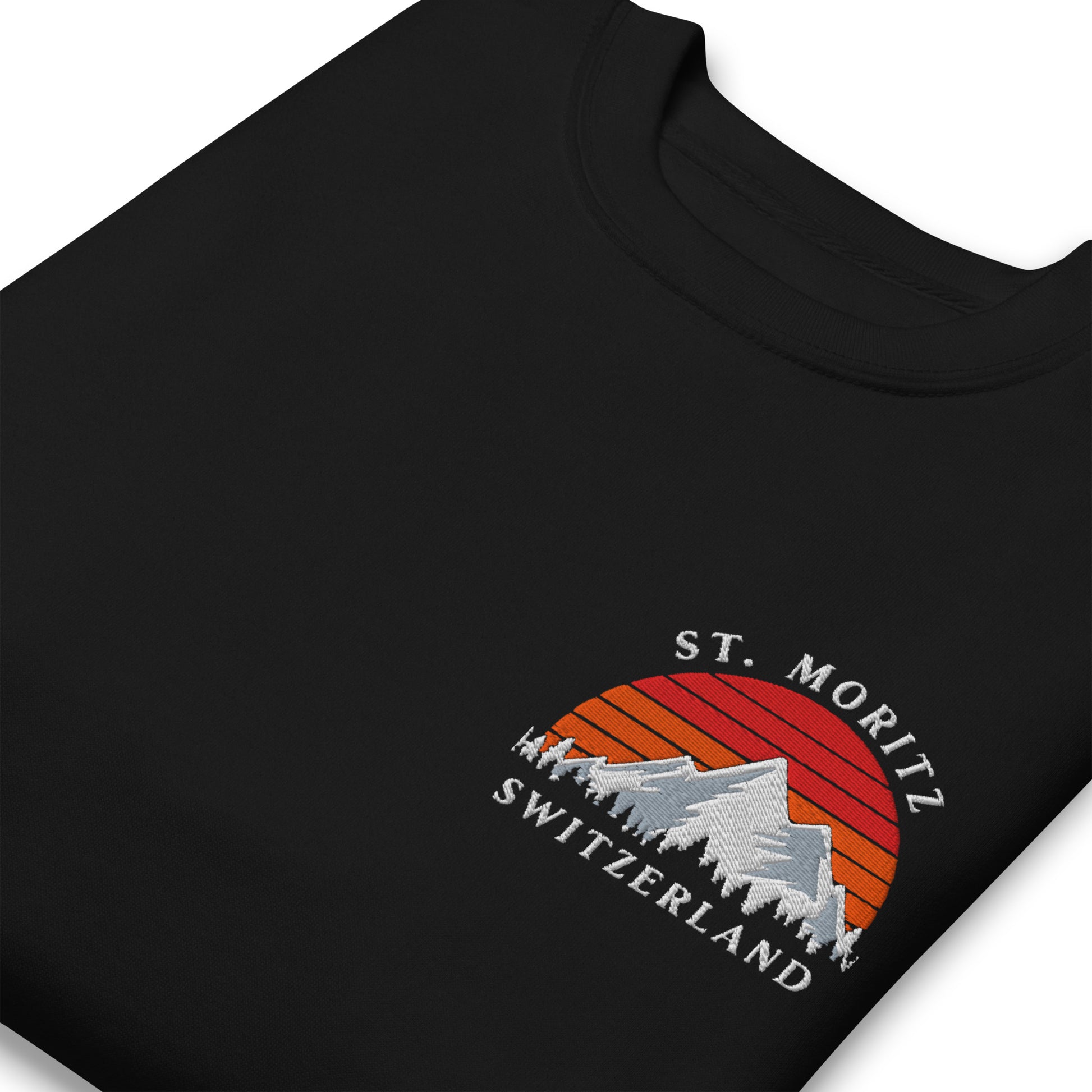 St Moritz Suisse stylish sweatshirt