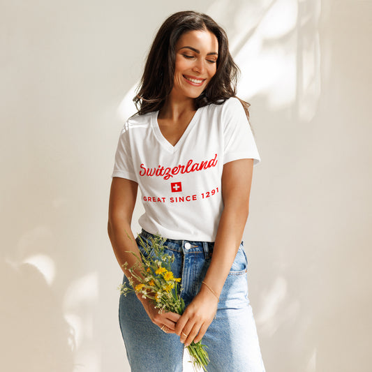 Switzerland Great Since 1251  Vneck shirt