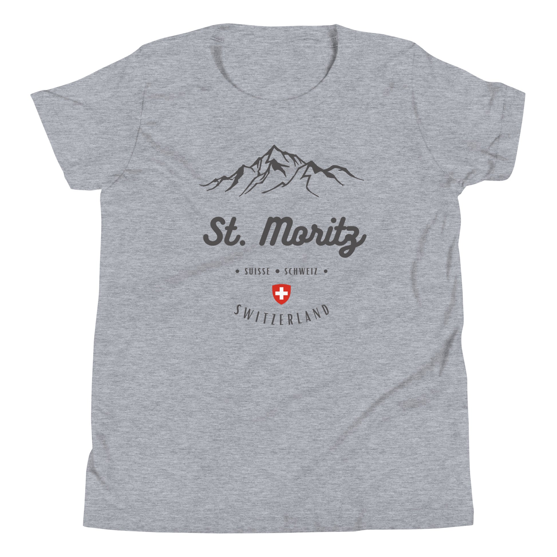 Comfortable kids travel shirt inspired by Switzerland