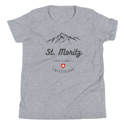 Comfortable kids travel shirt inspired by Switzerland