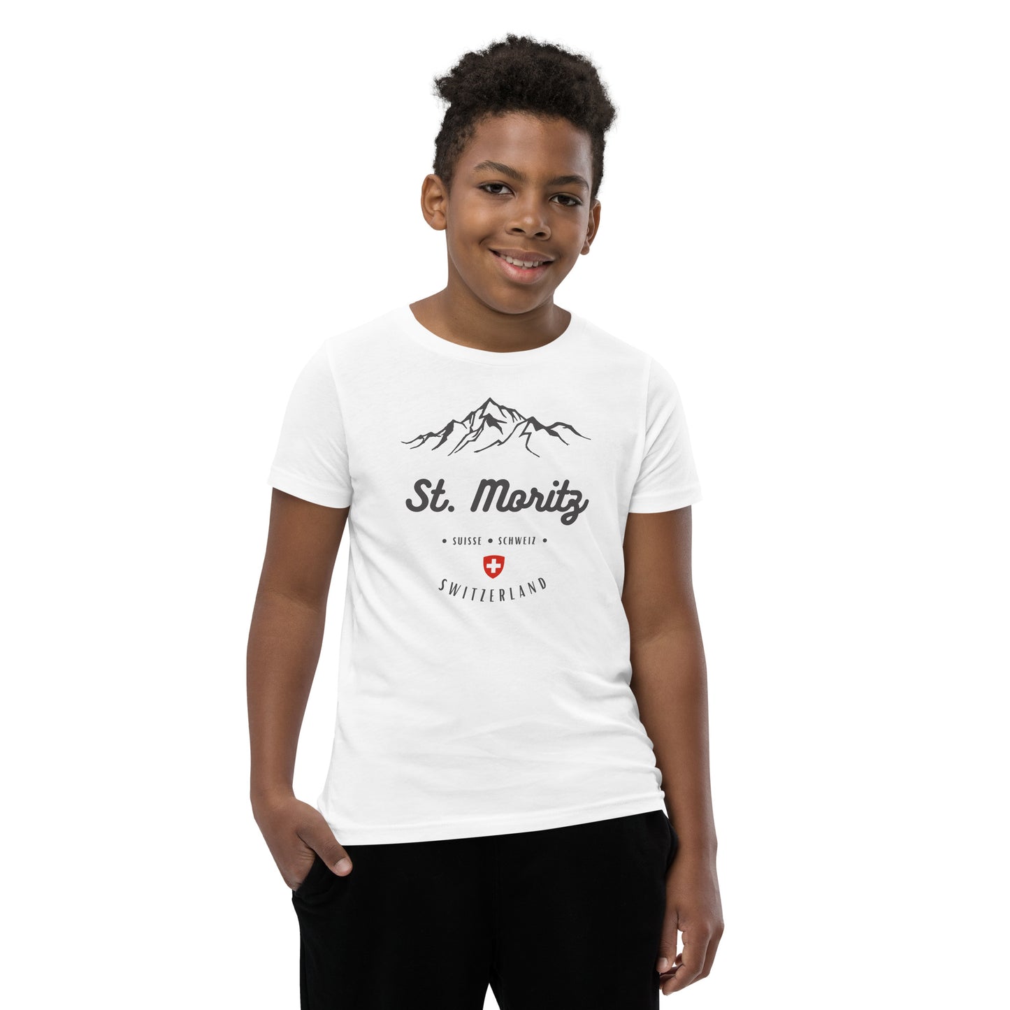 Bella + Canvas St. Moritz graphic tee for children