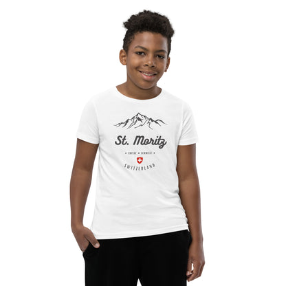 Bella + Canvas St. Moritz graphic tee for children